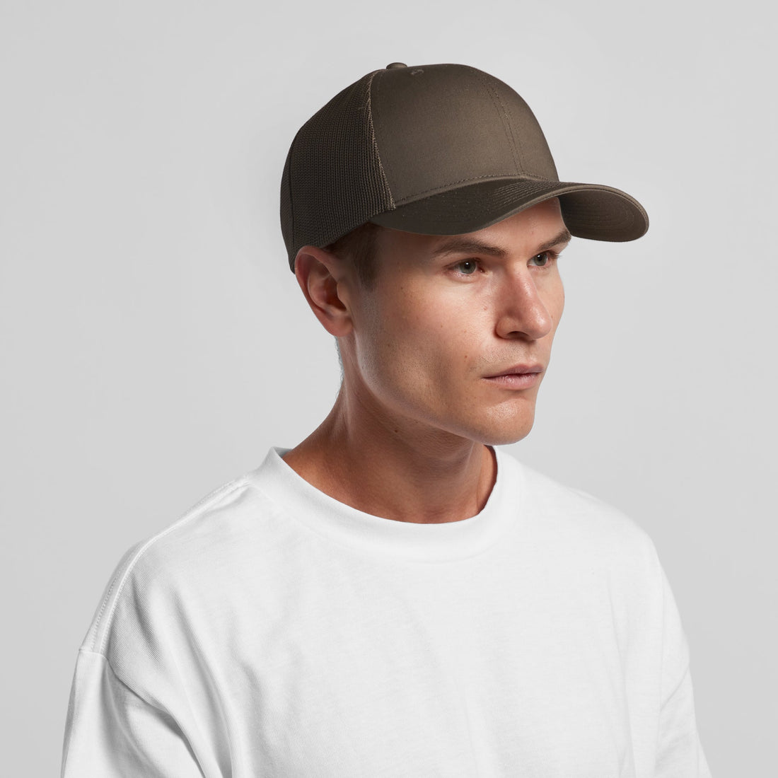 Mesh Trucker Cap | Arena Custom Blanks - Arena Prints - Modeled Shot - Cover