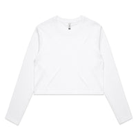 Women's Crop Long Sleeve Tee Shirt |Arena Custom Blanks - Arena Prints -