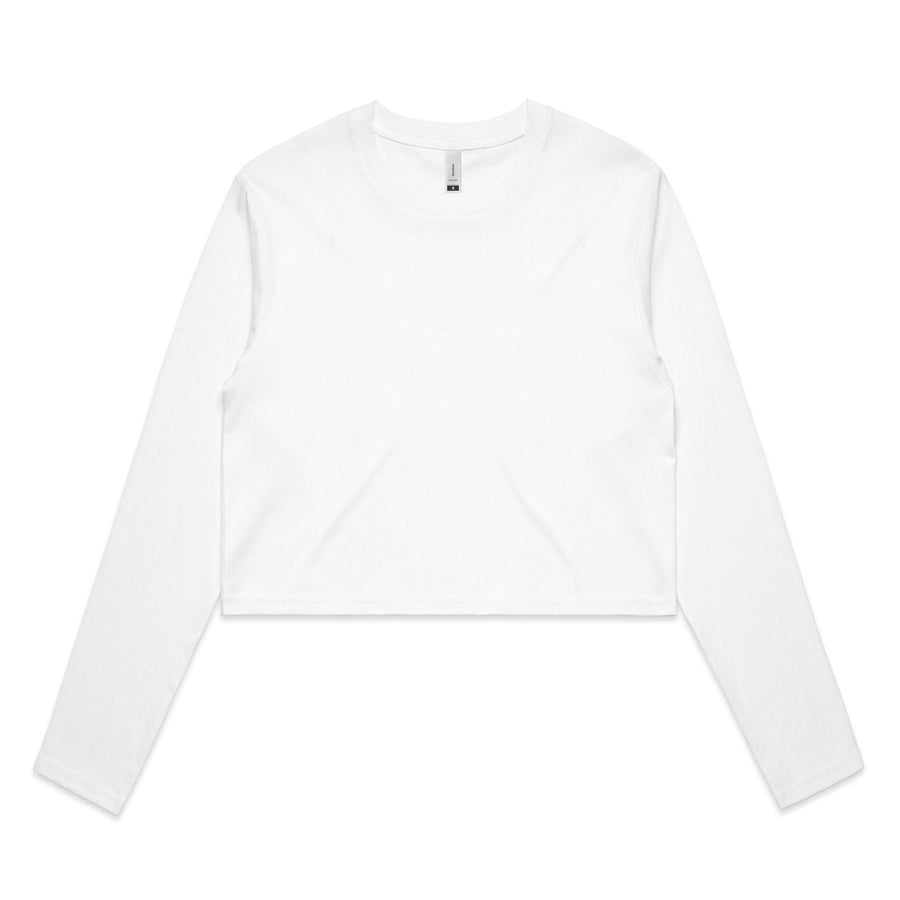 Women's Crop Long Sleeve Tee Shirt |Arena Custom Blanks - Arena Prints -