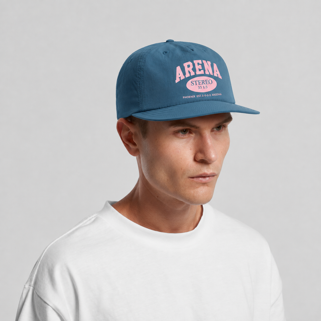 Slate Blue Thirty-Three 1/3rd Surf Cap | Arena Apparel