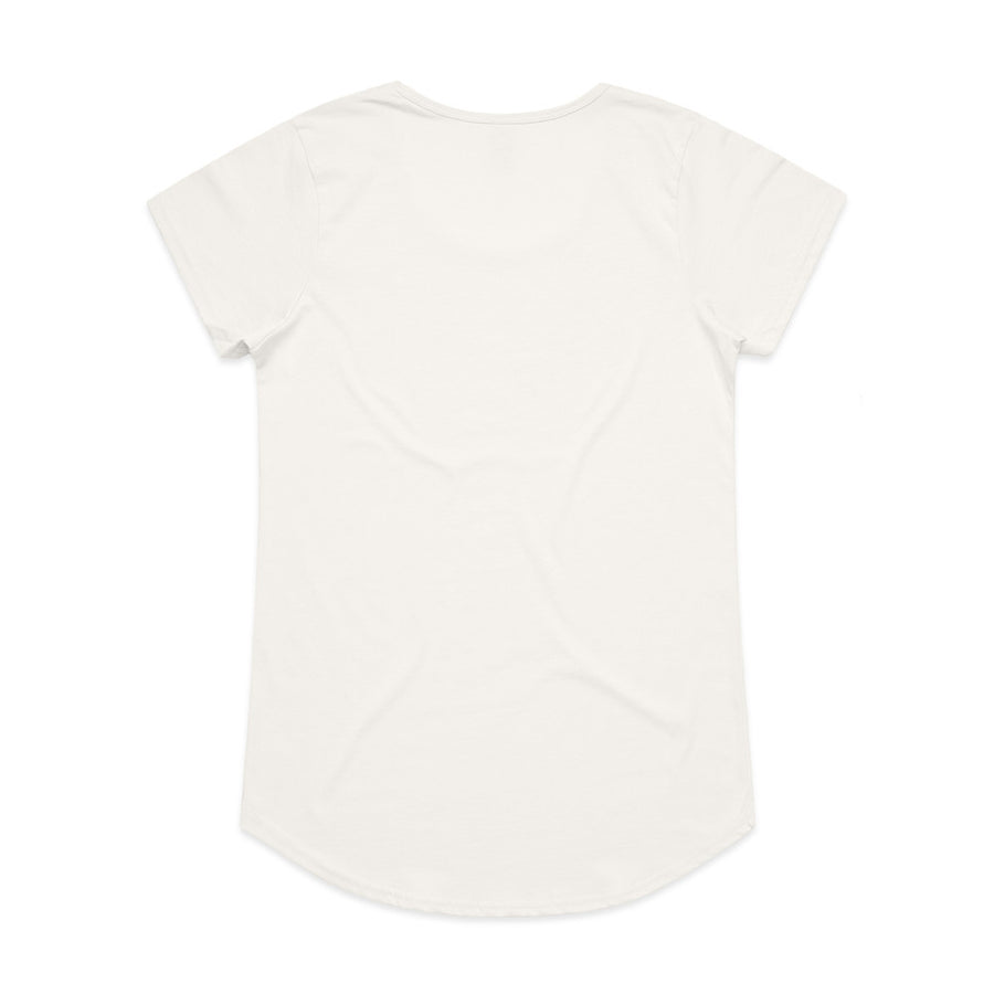Women's Mali Curved Hem Tee Shirt | Arena Custom Blanks