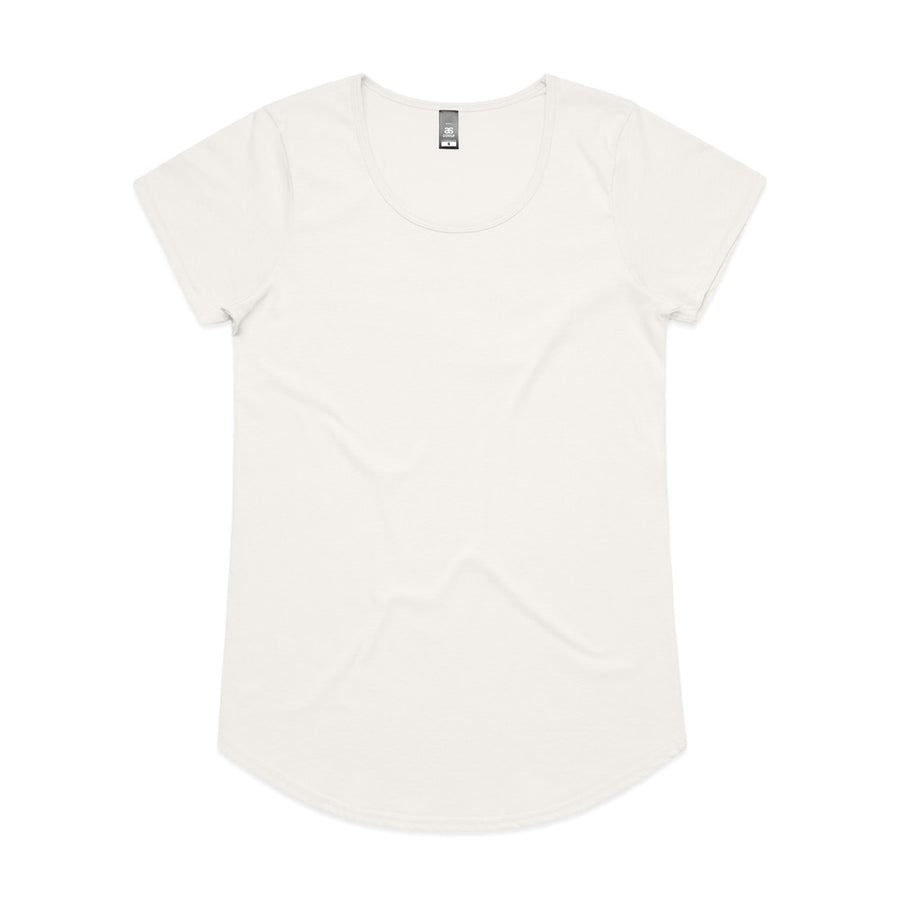 Women's Mali Curved Hem Tee Shirt | Arena Custom Blanks