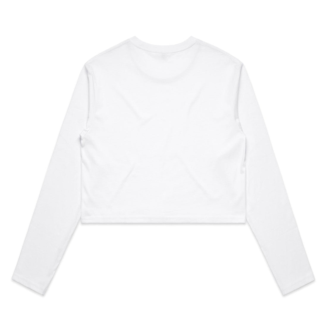Women's Crop Long Sleeve Tee Shirt | Arena Custom Blanks
