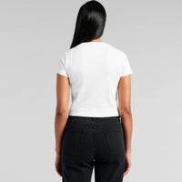 Women's Organic Mini Tee  | Arena Custom Blanks