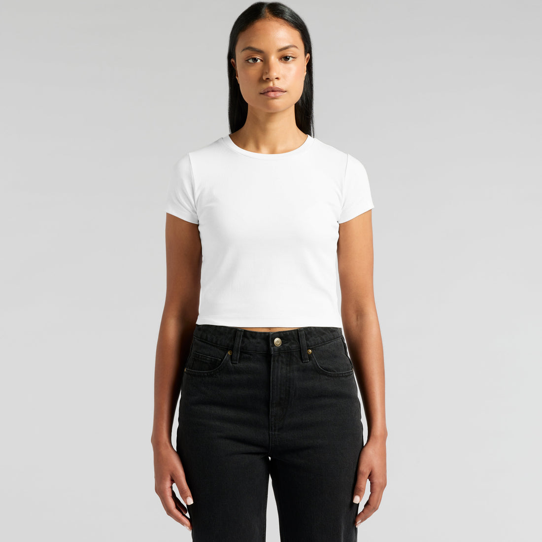 Women's Organic Mini Tee  | Arena Custom Blanks