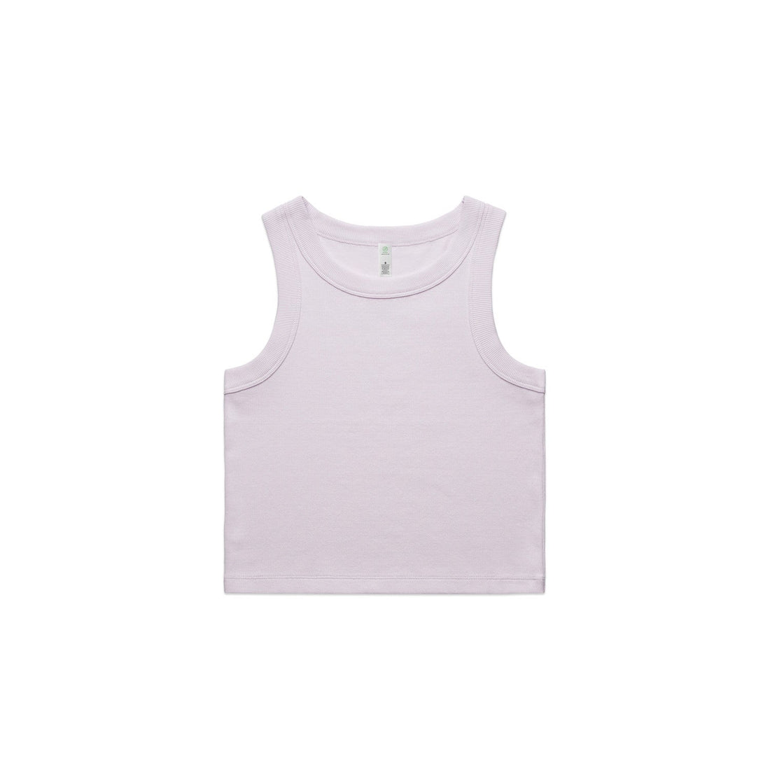 Women's Organic Rib Crop Tank | Arena Custom Blanks