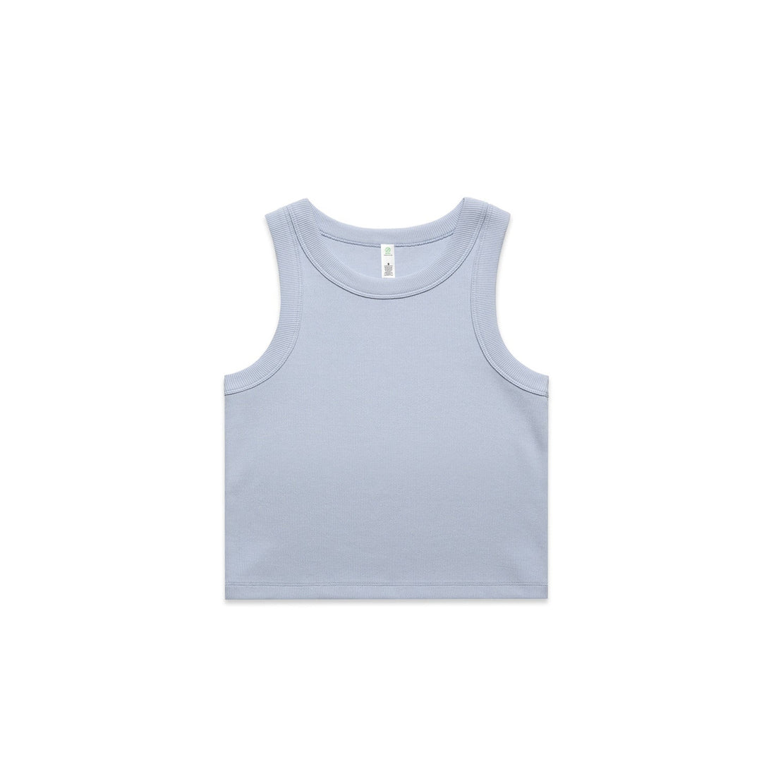 Women's Organic Rib Crop Tank | Arena Custom Blanks - Arena Prints -