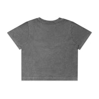 Women's Stone Wash Heavy Crop | Arena Custom Blanks
