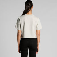 Women's Heavy Faded Crop Tee | Arena Custom Blanks