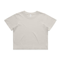 Women's Heavy Faded Crop Tee | Arena Custom Blanks