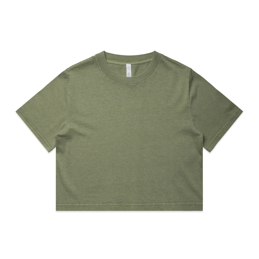 Women's Heavy Faded Crop Tee | Arena Custom Blanks