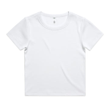 Women's Organic Rib Tee | Arena Custom Blanks - Arena Prints - Arena Apparel
