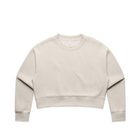 Women's Relax Crop Crew | Arena Custom Blanks