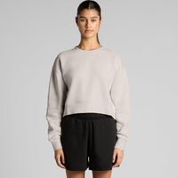 Women's Relax Crop Crew | Arena Custom Blanks