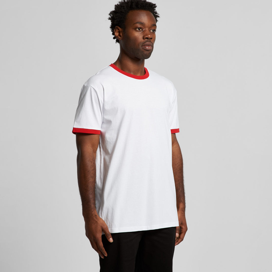 Men's Staple Ringer Tee Shirt | Arena Custom Blanks