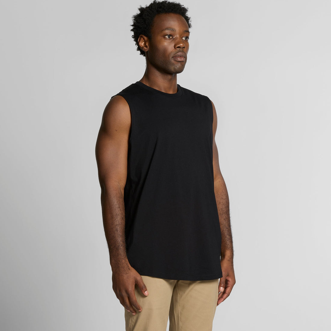 Men's Staple Curve Tank |Arena Custom Blanks - Arena Prints -