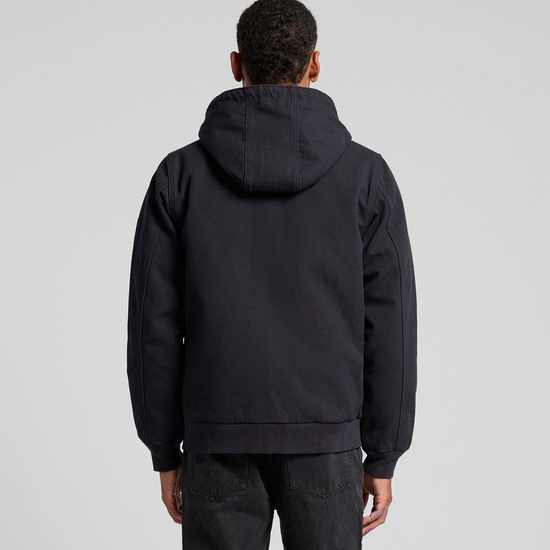 Canvas Bomber Hood Jacket | Arena Custom Blanks