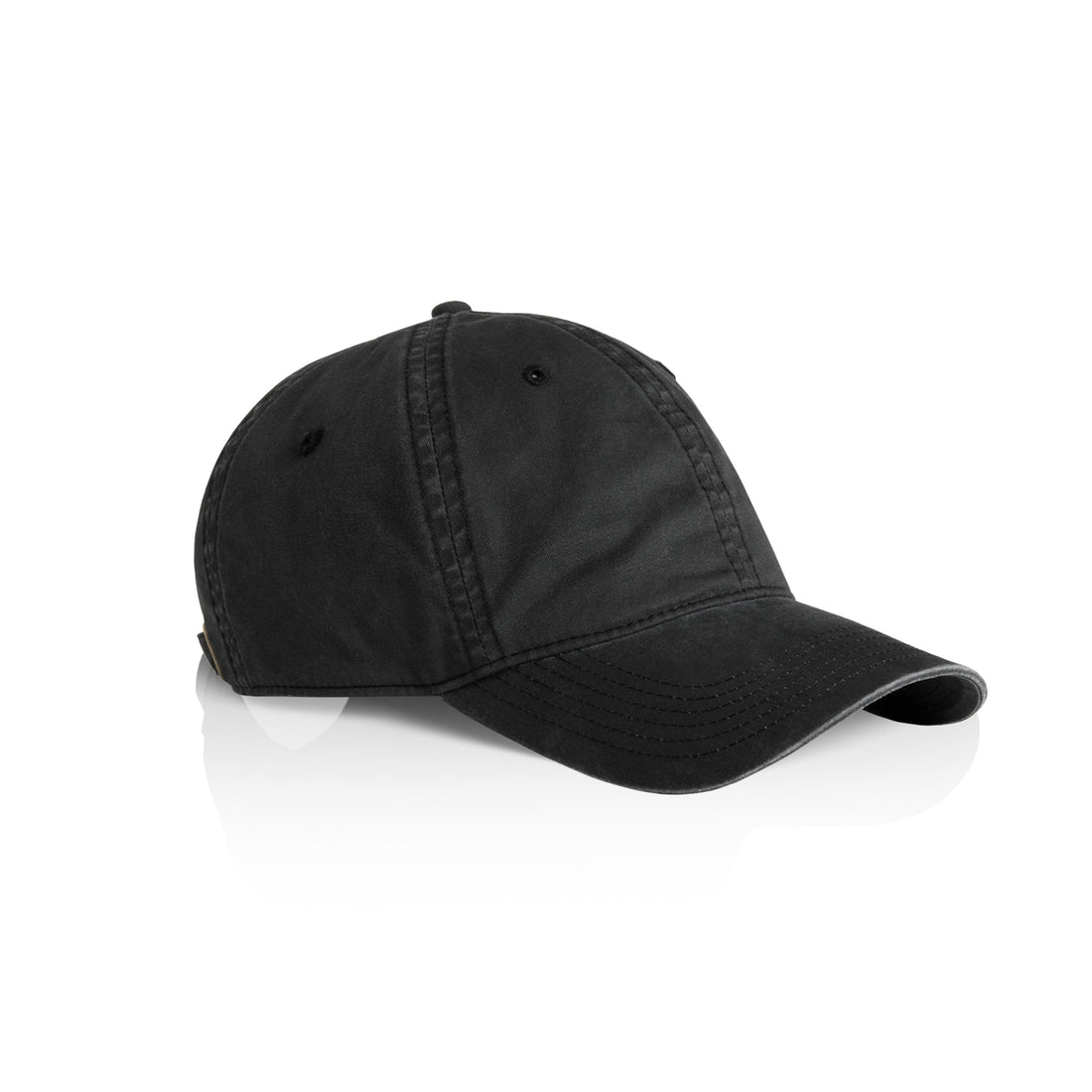 Access Faded Cap | Arena Custom Blanks - Arena Prints - Angle - Faded Black - Black