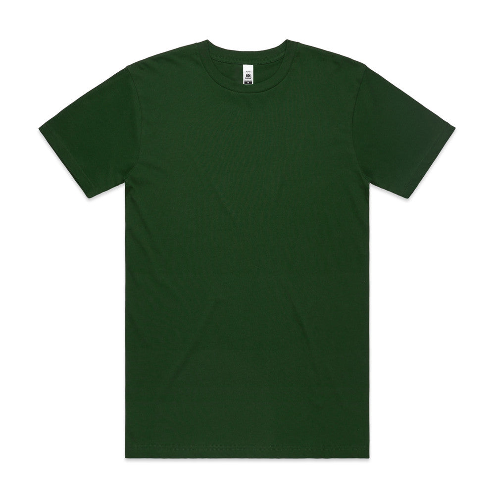 Block Tee| Arena Custom Blanks - Arena Prints - Front - Forest Green - Green