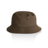 Bucket Hat | Arena Custom Blanks - Arena Prints - Front - Walnut - Brown
