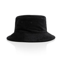 Cord Bucket Hat |  Arena custom Blanks - Arena Prints - Front - Black