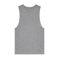Men's Barnard Tank | Arena Custom Blanks - Arena Prints - Front - Athletic Heather - Grey