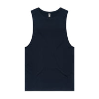 Men's Barnard Tank | Arena Custom Blanks - Arena Prints - Front - Navy - Blue