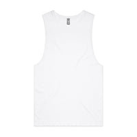 Men's Barnard Tank | Arena Custom Blanks - Arena Prints - Front - White
