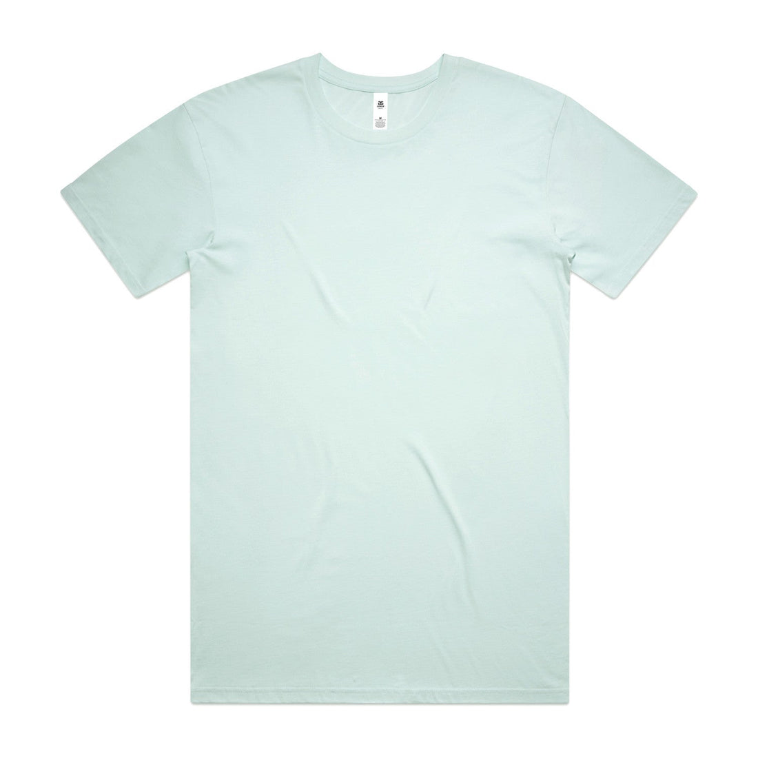 Men's Basic Tee Set C |  Arena Custom Blanks - Arena Prints - Front - Sea Foam - Blue