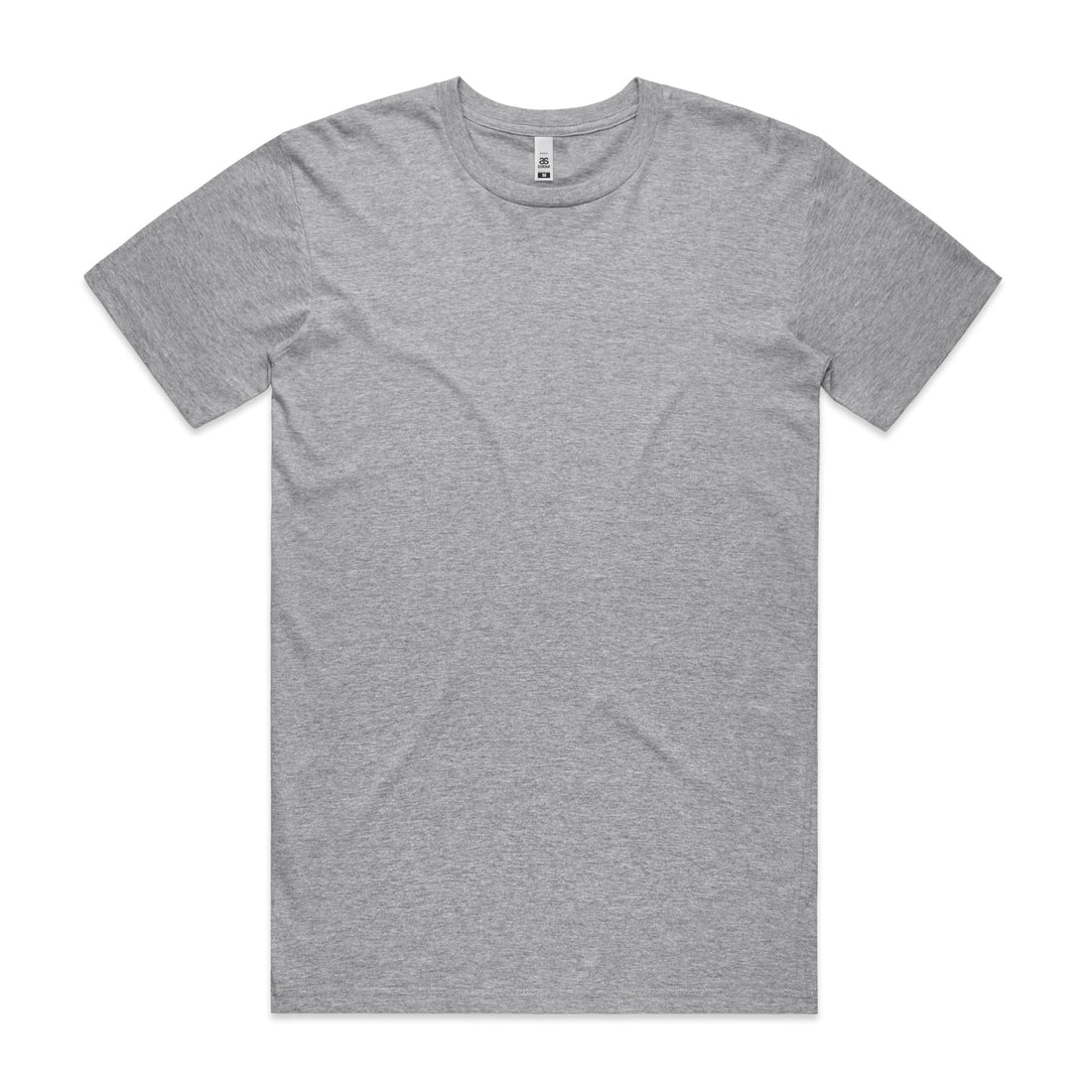 Men's Basic Tee Shirt Set A | Arena Custom Blanks - Arena Prints - Front - Athletic Heather - Grey