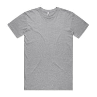 Men's Basic Tee Shirt Set A | Arena Custom Blanks - Arena Prints - Front - Athletic Heather - Grey
