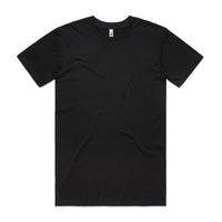 Men's Basic Tee Shirt Set A | Arena Custom Blanks - Arena Prints - Front - Black