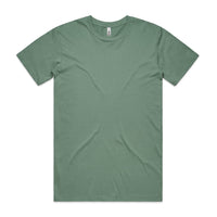 Men's Basic Tee Shirt Set A | Arena Custom Blanks - Arena Prints - Front - Sage - Green