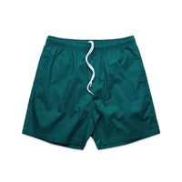 Men's Beach Shorts 17" | Arena Custom Blanks - Arena Prints - Front - Atlantic - Blue