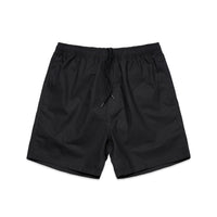 Men's Beach Shorts 17" | Arena Custom Blanks - Arena Prints - Front - Black