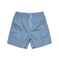 Men's Beach Shorts 17" | Arena Custom Blanks - Arena Prints - Front - Carolina Blue - Blue
