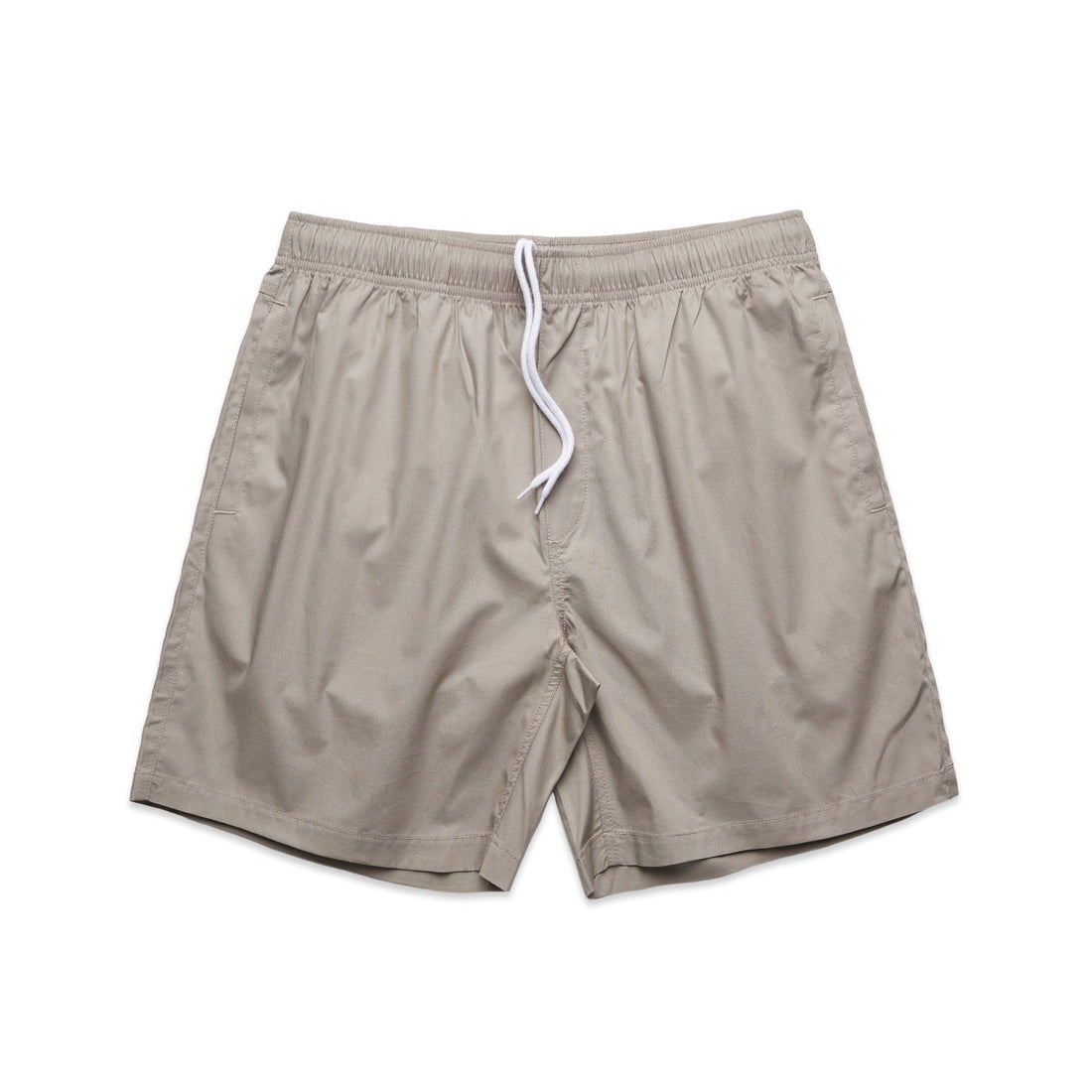 Men's Beach Shorts 17" | Arena Custom Blanks - Arena Prints - Front - Mushroom - Brown