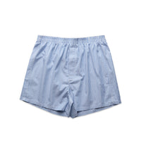 Men's Boxer Shorts | Arena Custom Blanks - Arena Prints - Front - Blue - White