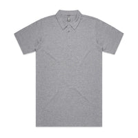 Men's Chad Polo | Arena Custom Blanks - Arena Prints - Front - Athletic Heather - Grey