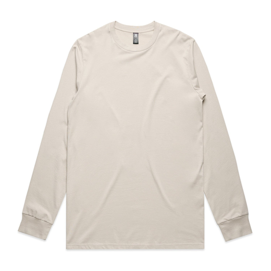 Men's  Classic Long Sleeve Tee | Arena Custom Blanks - Arena Prints - Front - Bone - Cream