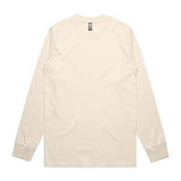Men's  Classic Long Sleeve Tee | Arena Custom Blanks - Arena Prints - Front - Ecru - Cream
