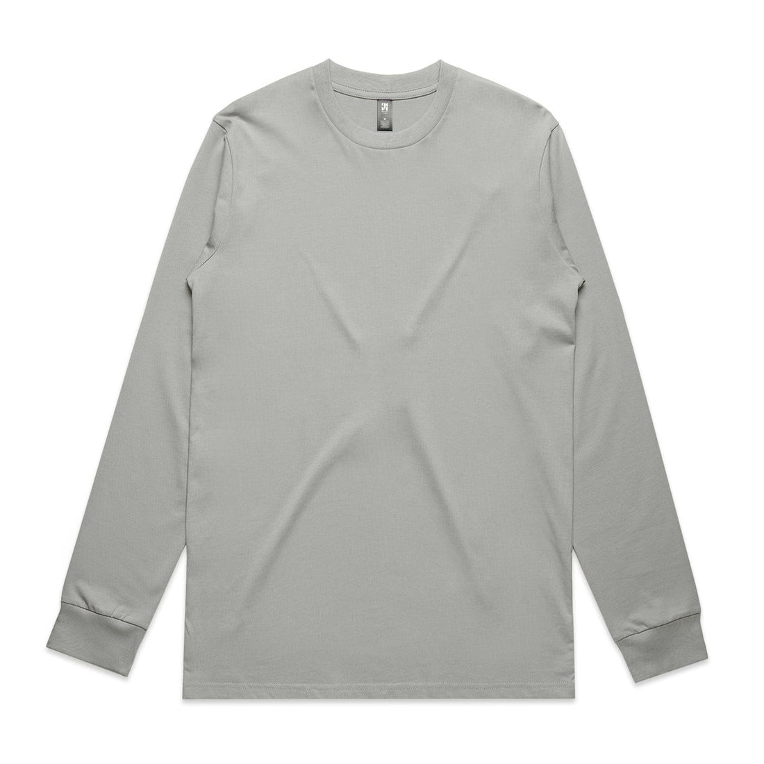 Men's Classic Long Sleeve Tee | Arena Custom Blanks - Arena Prints - Front - Storm - Grey
