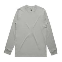 Men's Classic Long Sleeve Tee | Arena Custom Blanks - Arena Prints - Front - Storm - Grey
