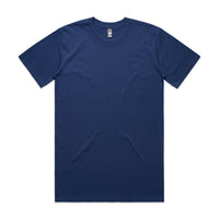Men's Classic Tee Shirt Set A | Arena Custom Blanks - Arena Prints - Front - Cobalt - Blue