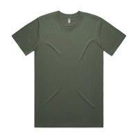 Men's Classic Tee Shirt Set A | Arena Custom Blanks - Arena Prints - Front - Cypress - Green