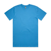 Men's Classic Tee Shirt Set A | Arena Custom Blanks - Arena Prints - Front - Ocean - Blue