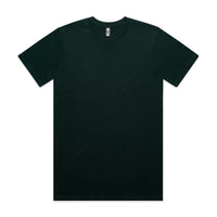 Men's Classic Tee Shirt Set A | Arena Custom Blanks - Arena Prints - Front - Pine Green - Green
