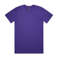 Men's Classic Tee Shirt Set A | Arena Custom Blanks - Arena Prints - Front - Violet - Purple