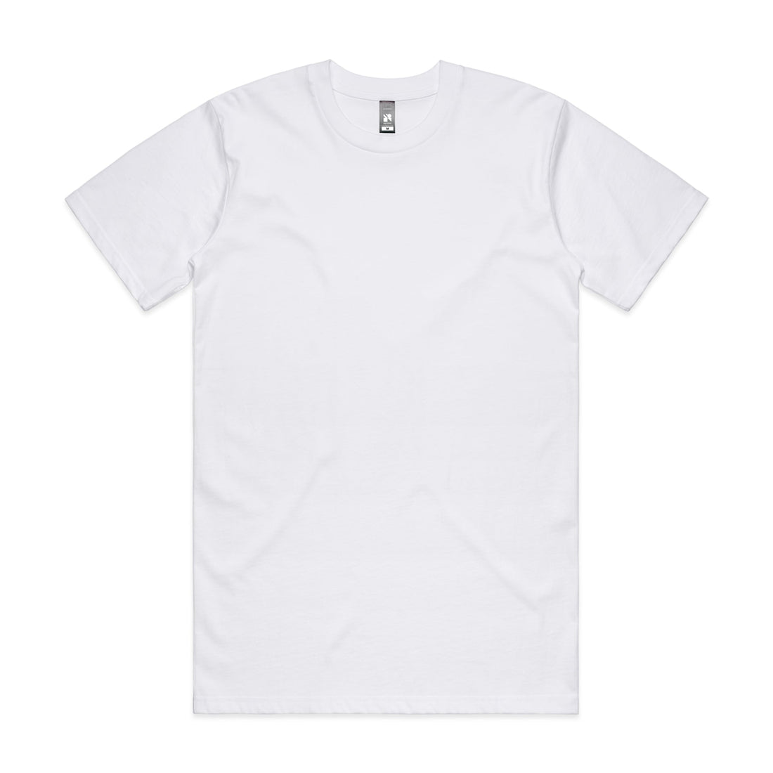 Men's Classic Tee Shirt Set A | Arena Custom Blanks - Arena Prints - Front - White