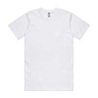 Men's Classic Tee Shirt Set A | Arena Custom Blanks - Arena Prints - Front - White